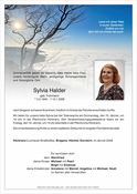 Sylvia Halder